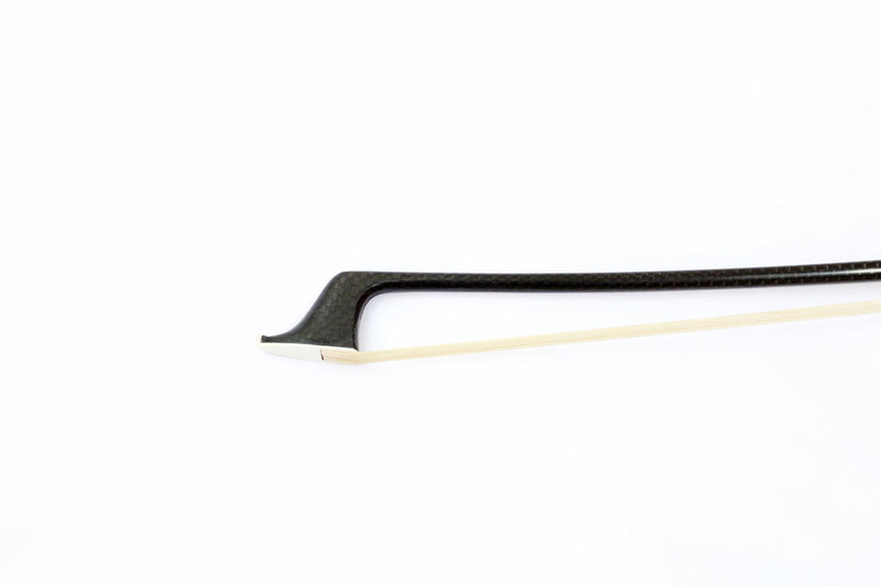 Carbon Fiber Cello Bow 4/4, Ebony Frog, Natural Horse Hair