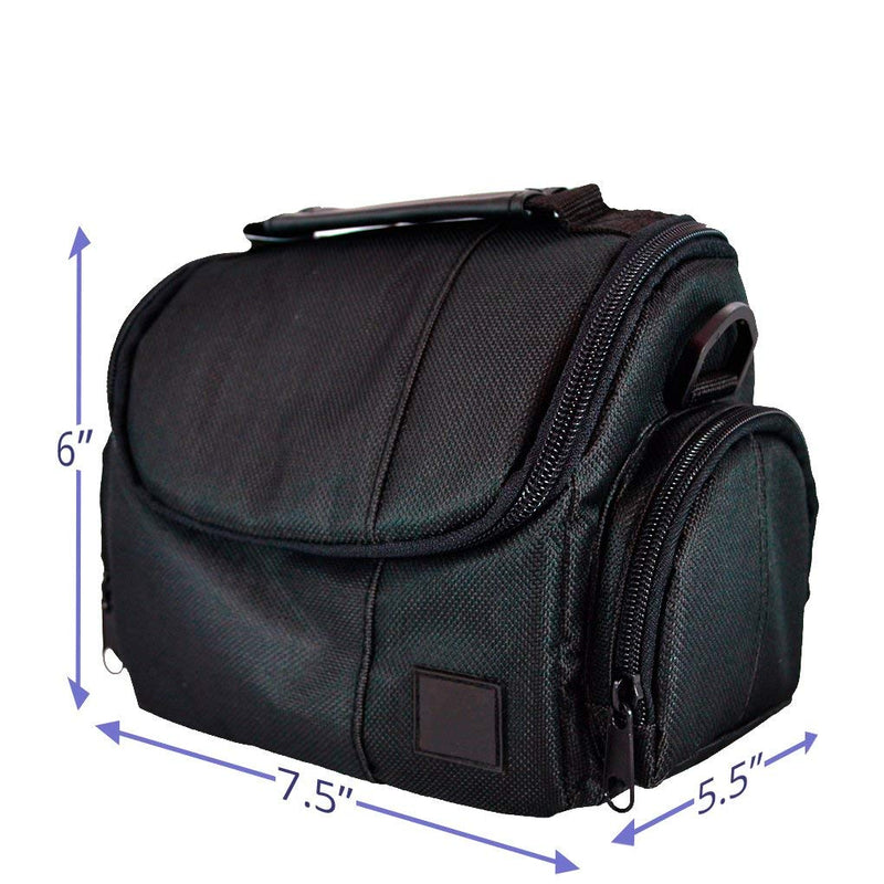 Medium Soft Padded Camera Equipment Bag / Case for Nikon, Canon, Sony, Pentax, Olympus Panasonic, Samsung & Many More