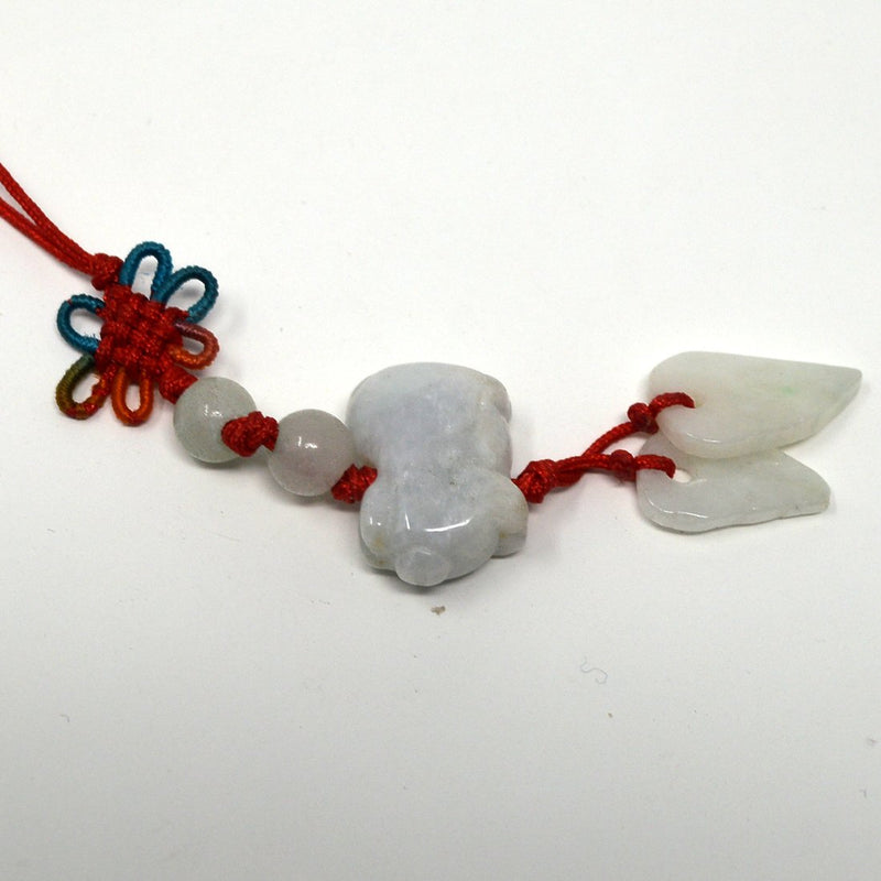 Fengshui 12 Animals Cell Phone Hanging Lucky Charm Hanging Handbag + One Free Red String Bracelet (Boar) BOAR