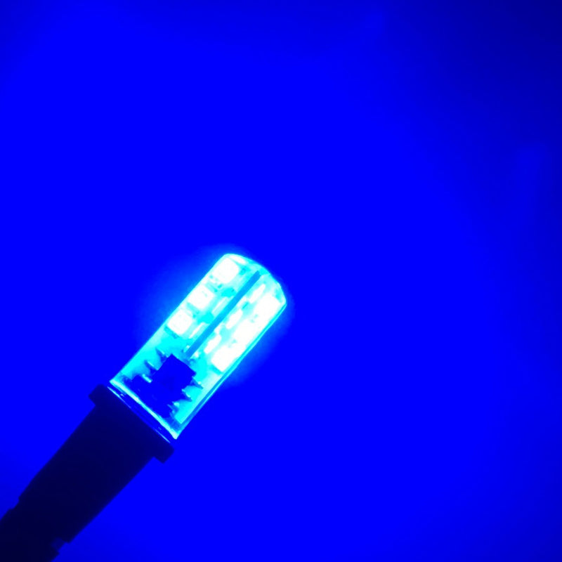 [AUSTRALIA] - 3 pack blue special effects led 12 volts dc with foam wood mounting cable socket dc barrel connector for themed environments props theatrical scenery marquees water theming lighting 