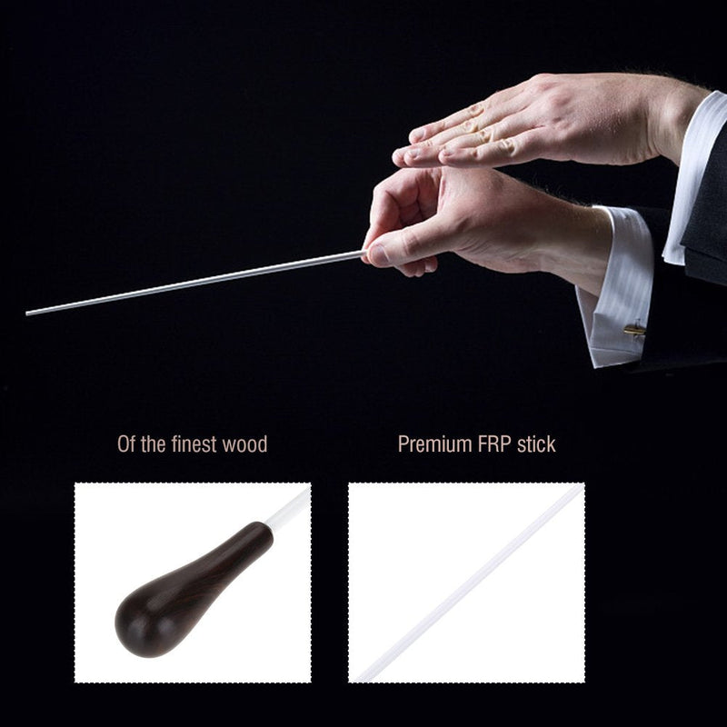 Music Conductor Baton with Ebony Handle for Choral Symphony Concert