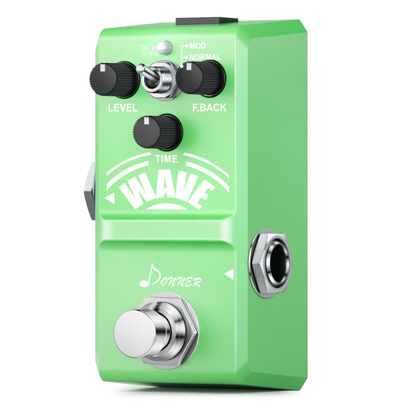 [AUSTRALIA] - Donner Wave Analog Delay Guitar Effect Pedal Super Mini 