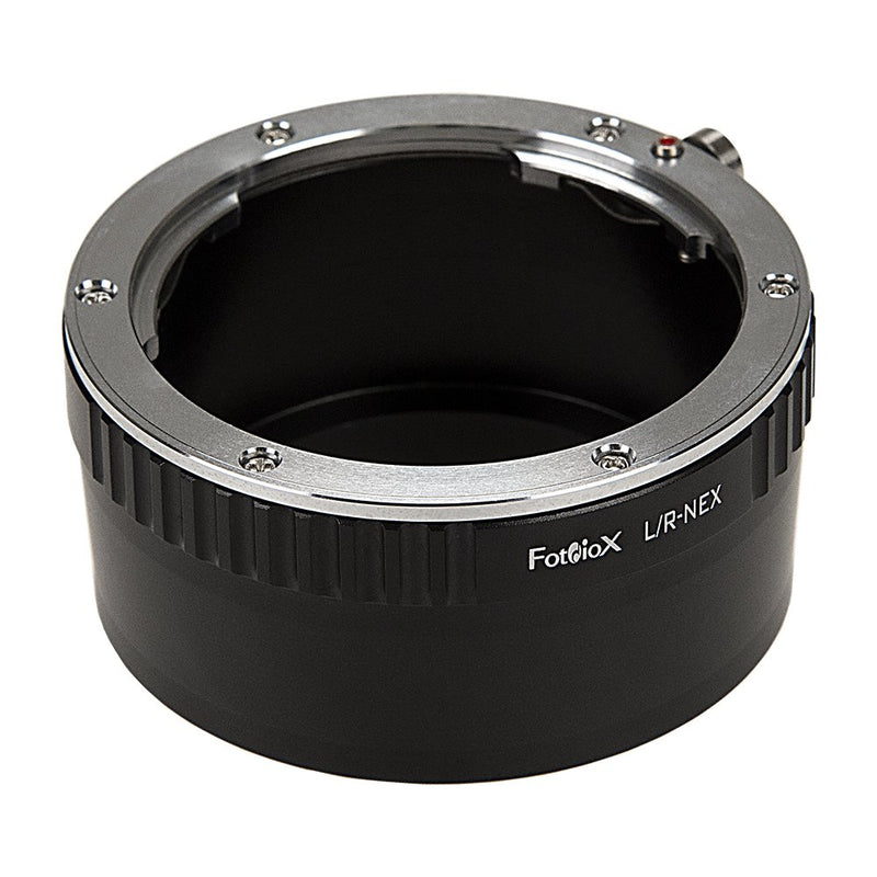 Fotodiox Lens Mount Adapter, Leica R, Lens to Sony Alpha NEX E-mount Camera, fits Sony NEX-3, NEX-5, NEX-5N, NEX-7, NEX-7N, NEX-C3, NEX-F3, Sony Camcorder NEX-VG10, VG20, FS-100, FS-700, fits Leica R, Rom, One-Cam, Two-Cam, and Three-Cam lenses Standard