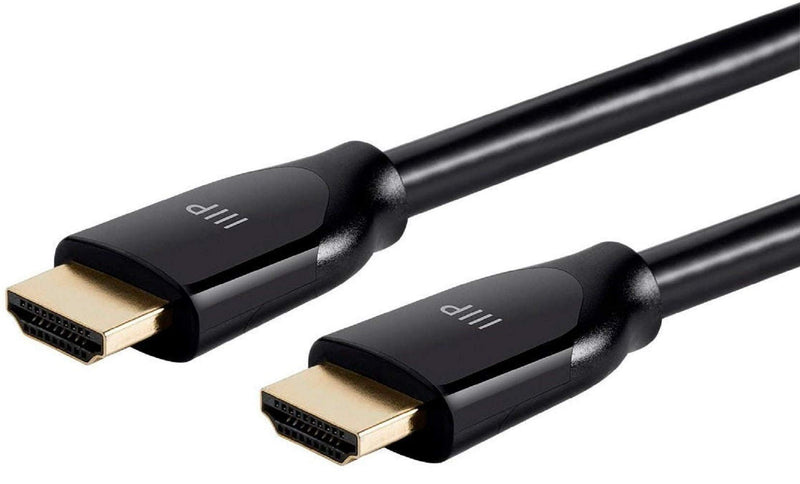 Monoprice Certified Premium HDMI Cable - Black - 6 Feet (2 Pack) 4K@60Hz HDR 18Gbps 28AWG YUV 4 2 pack 6Ft