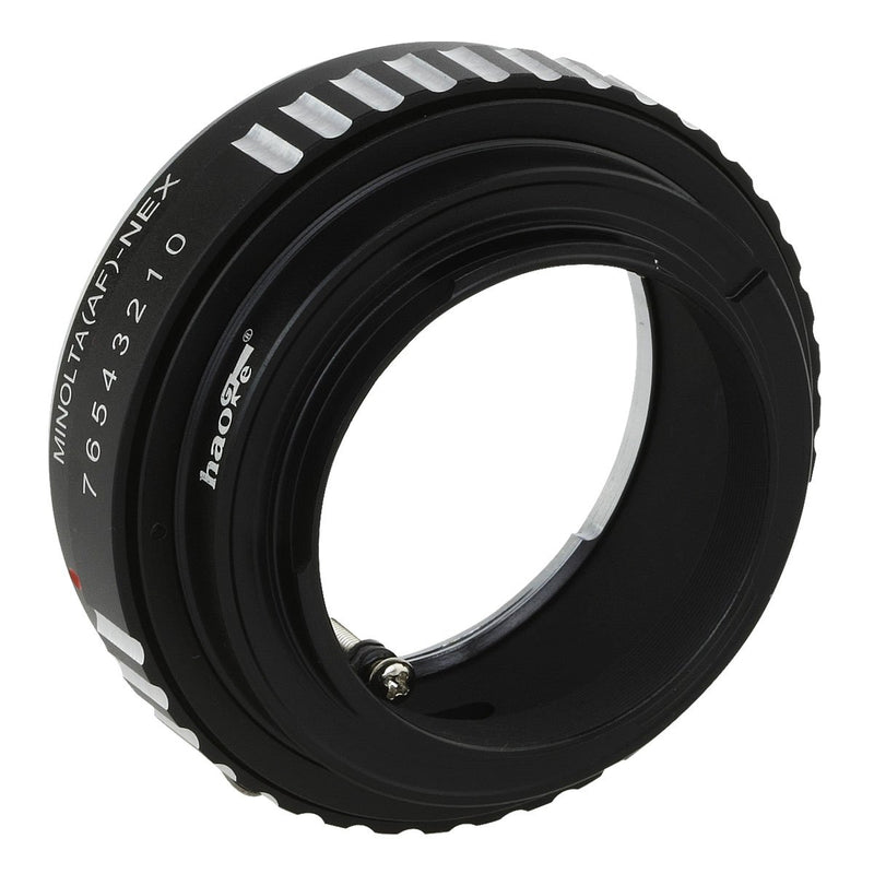 Haoge Lens Mount Adapter for Sony Alpha A-Type Minolta MAF AF Mount Lens to Sony E Mount NEX Camera as a3000 a3500 a5000 a5100 a6000 a6400 a6500 A7 A7R A7S A7II A7RII A7SII A7III A7RIII A9 VG30 FS7