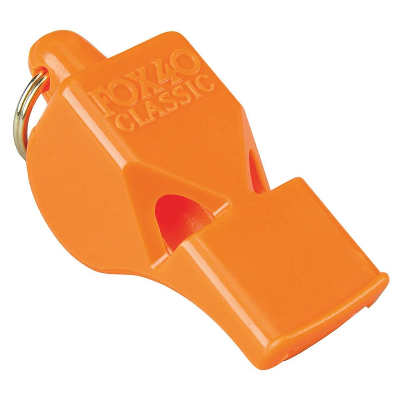 Fox 40 Classic Safety Whistle C/W Wrist-Lanyard Orange