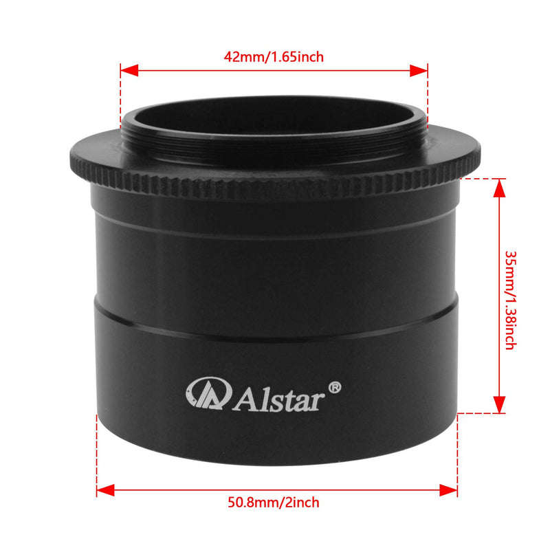 Alstar 2" T-2 Focal Camera Adapter Ⅱ for SLR Cameras - Simply Attach Your Camera to The Telescope