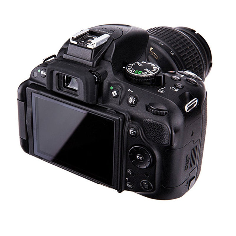 2 Pack JJC Eyecup Eyepiece Eye Cup Viewfinder for Nikon D3400 D3500 D3200 D5100 D5200 D5300 D5500 D5600 D5000 D3300 D3100 D3000,Replaces Nikon DK-25 Eyecup Eyepiece