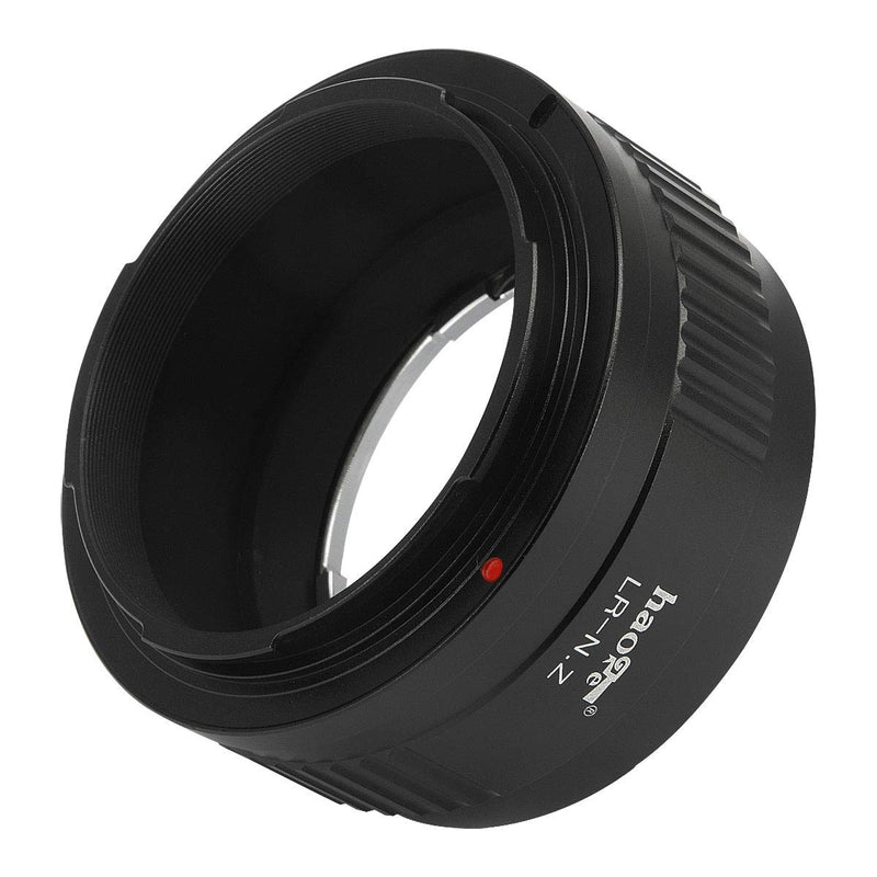 Haoge Manual Lens Mount Adapter for Leica R LR Lens to Nikon Z Mount Camera Such as Z7II Z6II Z6 Z7