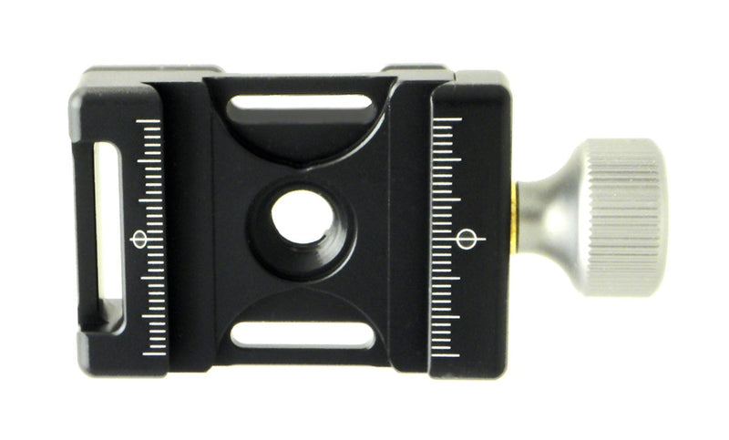 Desmond DAC-383 38mm QR Clamp 3/8" Screw Hole & 3 Strap Bosses & 1/4" Bushing Adapter