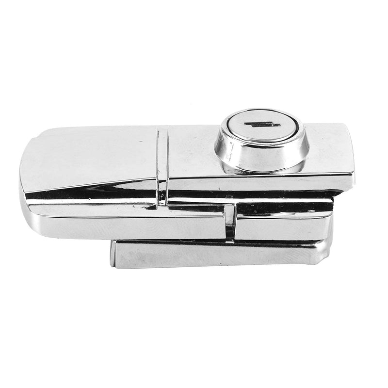 Motorcycle Trunk Lock Iron Trunk Lock Spring Toggle Latch Hasp Clamp Cabinet Locking Tool for Motorcycles and Traveling