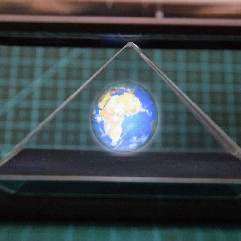 [AUSTRALIA] - 3D Hologram Pyramid Projector, 3.5-6 Inch Portable Phone Smart Hologram Projector, 3D Holographic Display Stands Pyramid Projector fit for Smartphone, Cylinder 