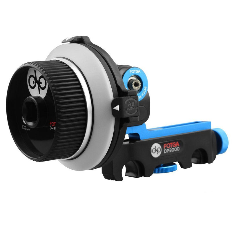 [AUSTRALIA] - Fotga DP3000 M3 Quick Release Follow Focus for 15mm Rod Rig 5D II III A7 A7R A7S A9 II III IV Z6 Z7 II BMPCC 4K 6K GH3 GH4 DSLR 