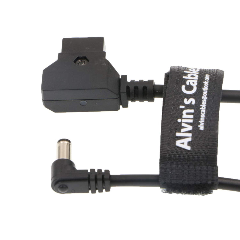 [AUSTRALIA] - Alvin's Cables AlvinTap (Protective DTap) to 2.1 DC 12v Right Angle Cable for KiPRO LCD Monitors 60CM 24 inches Straight Cable With Signal Light Right Angle DC Connector 