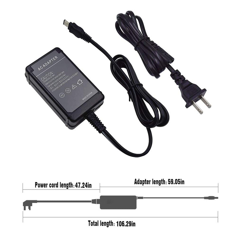 TKDY AC-L100 AC Power Adapter kit Compatible Sony Handycam DCR-TRV103 DCR-TRV130 DCR-TRV150, CCD-TRV108 CCD-TRV118 CCD-TRV128 Camcorder.