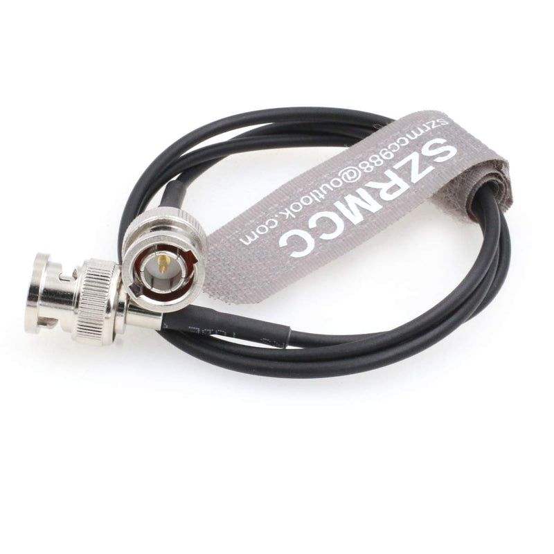 SZRMCC RG174 75ohm HD SDI 3G Flexible Soft BNC Male to Male Video Coaxial RF Cable for ARRI RED Blackmagic Cameras Monitor Radio Frequency (60cm) 60cm