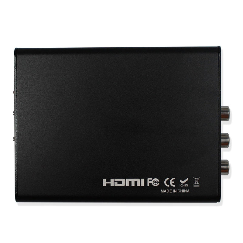 Mini 1080P HDMI to AV 3RCA CVBs Composite & S-Video R/L Video Audio Converter Adapter Supporting PAL/NTSC for PC Laptop Xbox PS4 PS3 TV STB VHS VCR Camera DVD