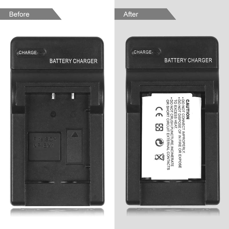 [AUSTRALIA] - NP-BX1 NPBX1 Battery Charger for Sony Cyber-Shot DSC-HX300, DSC-HX50, DSC-HX50V/ B, DSC-HX50VB, DSC-HX60V, DSC-HX90, DSC-HX90V, DSC-RX1, DSC-WX350, DSC-RX100, DSC-RX100 V, DSC-HX80 