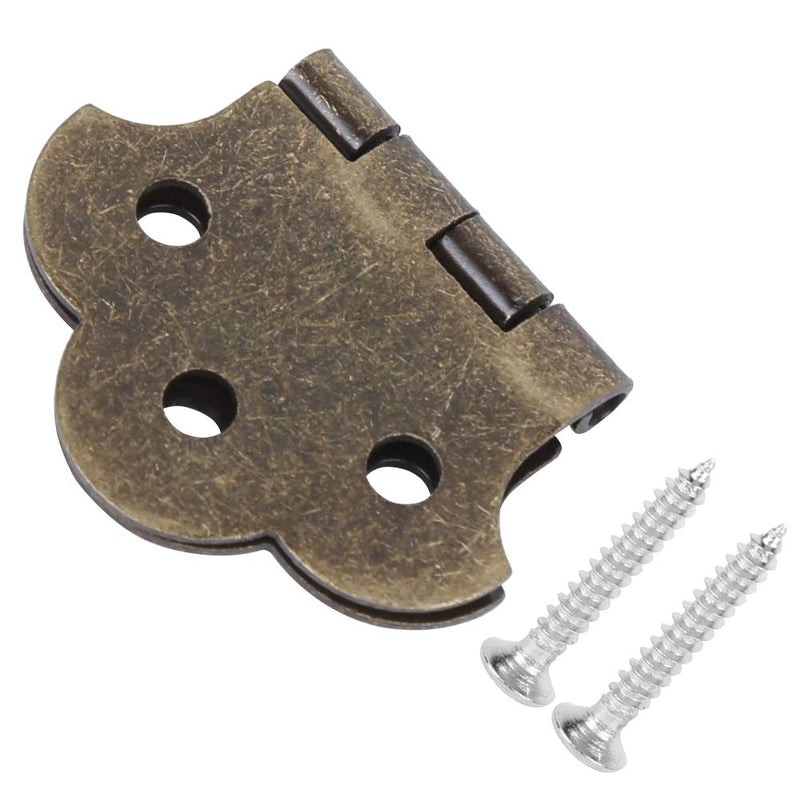 Bronze 3-String Guitar Hinge Tailpiece Hardtail Compatible with 3-String Cigar Box Guitars