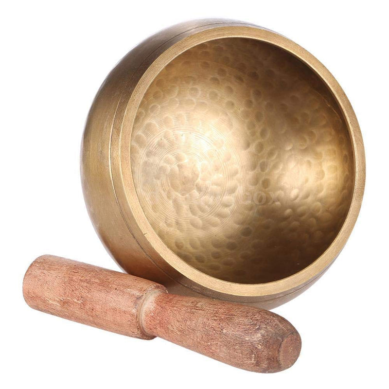 Tibetan Meditation Singing Bowl Set With Mallet & Silk Cushion - Excellent Resonance Healing & Meditation Chakra Healing, Prayer,Yoga, and Mindfulness