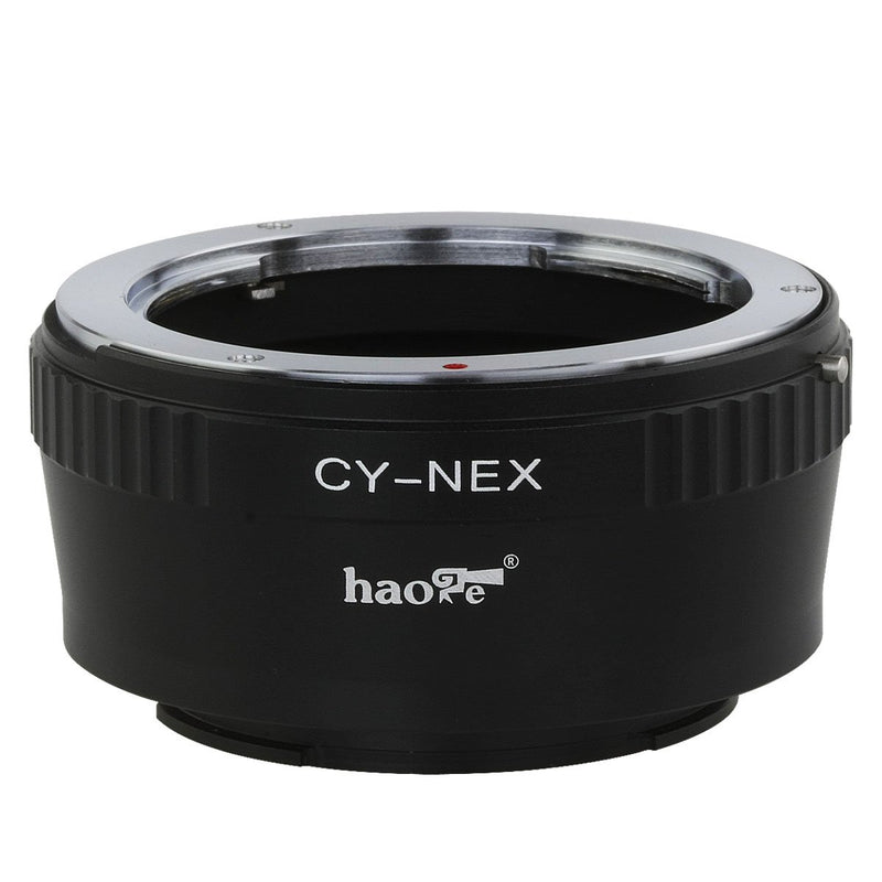 Haoge Lens Mount Adapter for Contax Yashica C/Y CY Mount Lens to Sony E Mount NEX Camera as a3000 a3500 a5000 a5100 a6000 a6400 a6500 A7 A7R A7S A7II A7RII A7SII A7III A7RIII A9 VG10 VG20 VG30 VG900