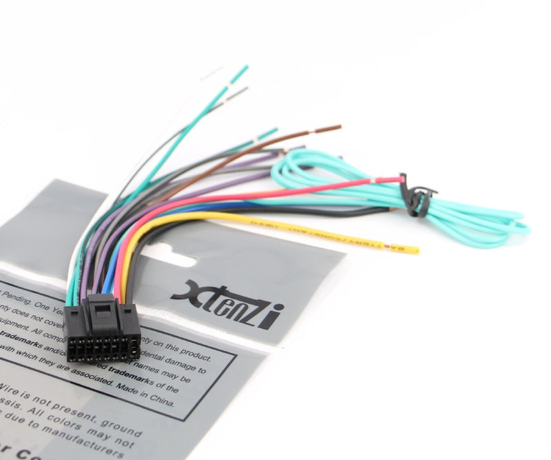 Xtenzi Car Radio Wire Harness Compatible with JVC CD DVD Navigation in-Dash - XT91022