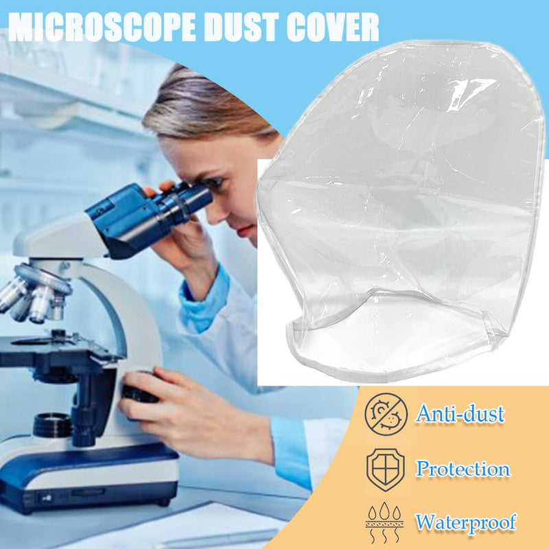 Microscope Dust Cover Fit Full Size Standard Microscopes, 20"L x 20"W - lensmeter Instruments Accessories, PVC, Waterproof, 1 Pcs