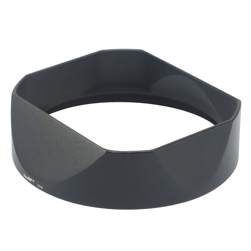 Haoge LH-LQ Metal Square Lens Hood for Leica Q2 Q Q-P QP q Camera Accessories Black