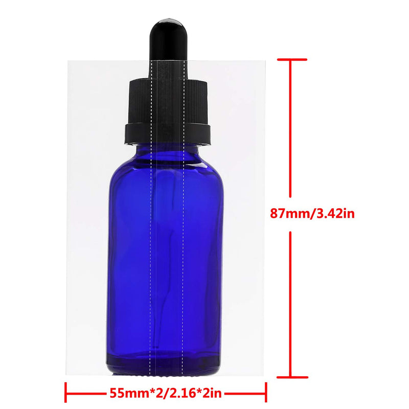 200Pcs PVC Heat Shrink Wrap Film for Glass Bottles 30ml, Clear Heat Shrink Wrap/Shrink Wrap Bottle 2.16X3.42 Inch