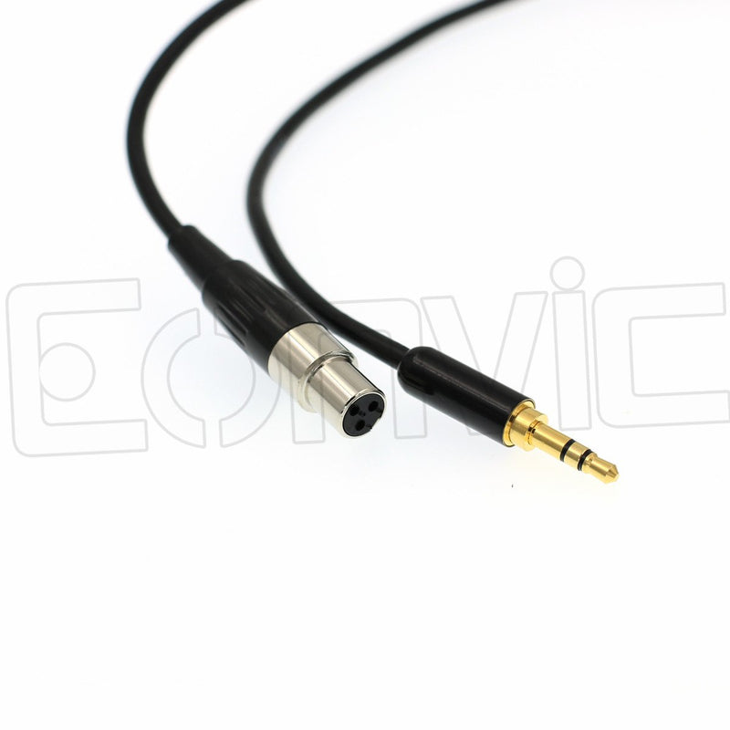 [AUSTRALIA] - Eonvic 3.5mm 1/8" TRS Male Plug to 3 pin Mini-XLR Female Pro Lapel Mic Audio Cable (100cm/39inch) 100cm/39inch 