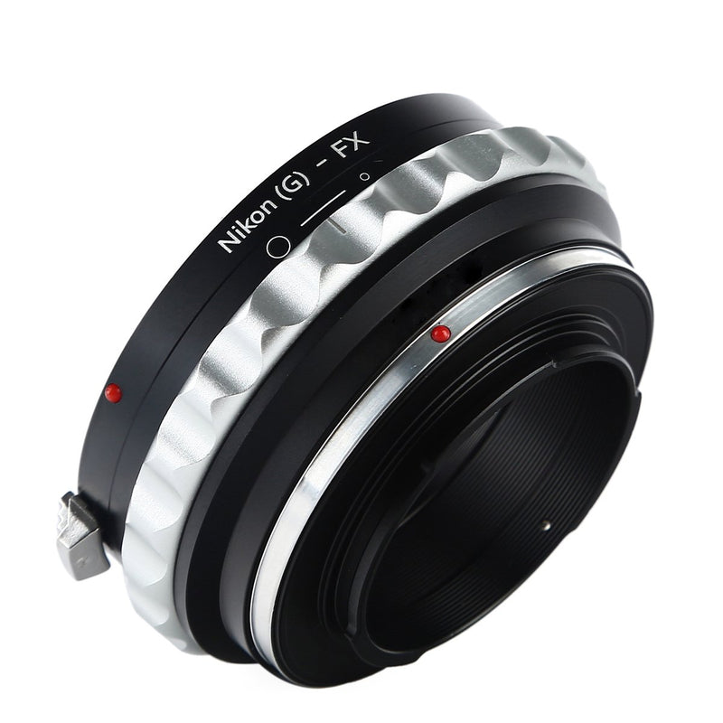 Adapter to Convert Nikon F-Mount D, G-Type Lens to Fujifilm X-Mount for Fuji X-Pro1, X-Pro2, X-E1, X-E2, X-E2S, X-M1, X-A1, X-A2, X-A3, X-A10, X-T1, X-T2, X-T10, X-T20 Mirrorless Digital Camera