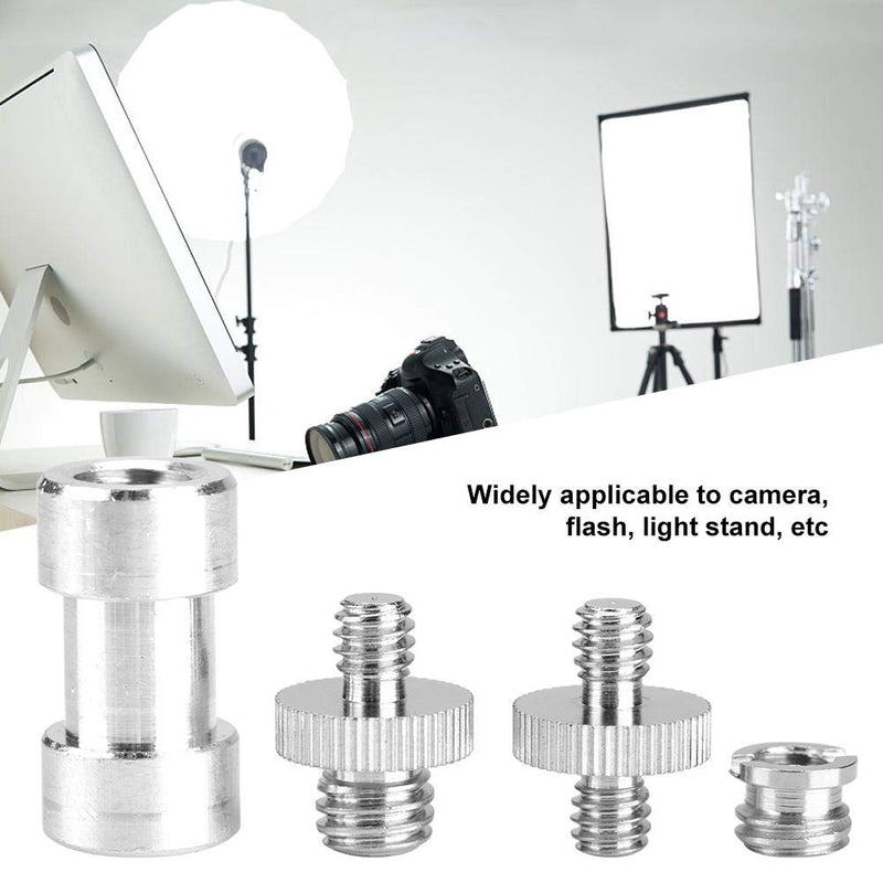 [AUSTRALIA] - Bindpo 20pcs Camera Screw Converter, 1/4Inch to 3/8Inch Male Female Threaded Screws Adapter Converter Accessory,for Digital Camera Tripod/Monopod/Ballhead/Flash Light Stand 