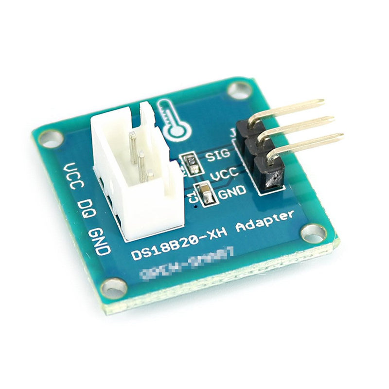 GAOHOU 2 PCS DS18B20 Waterproof Digital Temperature Sensor with Adapter Module for Arduino