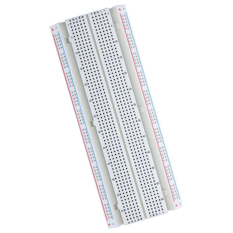 ELEGOO 3pcs Breadboard 830 Point Solderless Prototype PCB Board Kit for Arduino Proto Shield Distribution Connecting Blocks 1）830*3