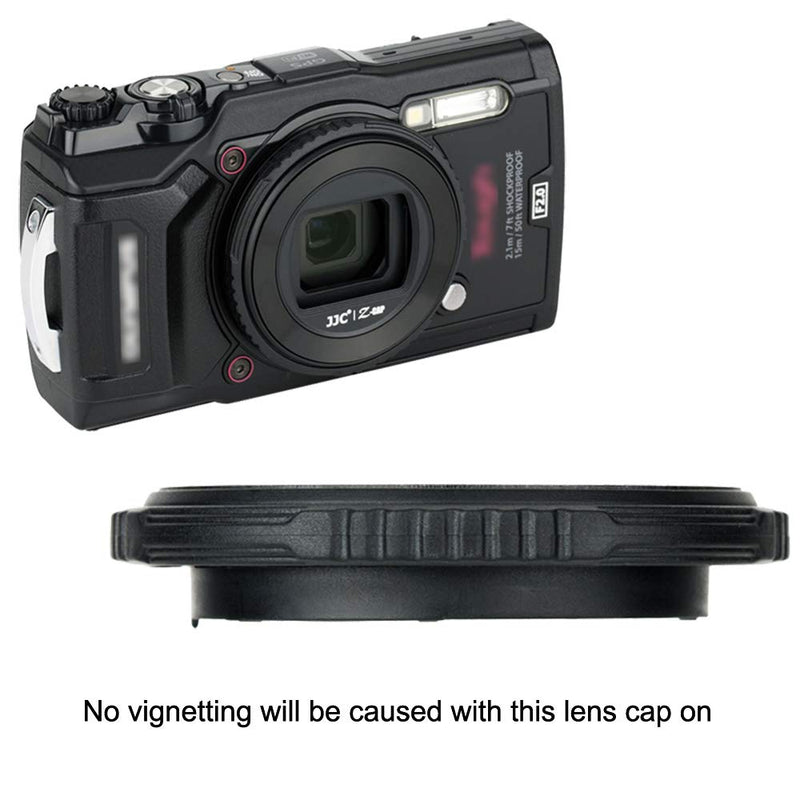 Lens Protector Cover for Olympus TG-6 TG-5 TG-4 TG-3 TG-2 and TG-1 Camera, Rotating Lens Cap, Replaces Olympus LB-T01 Lens Barrier
