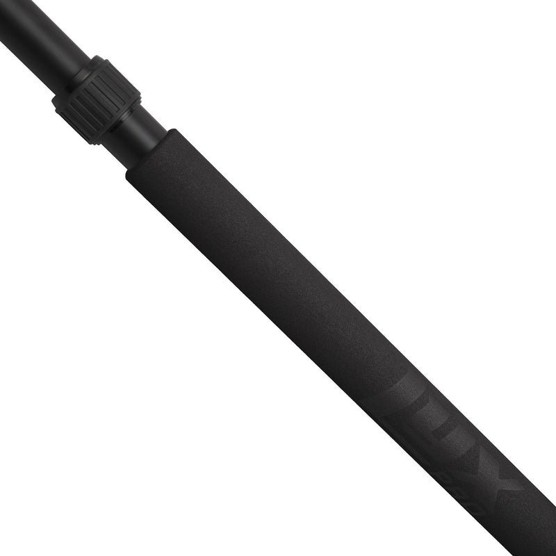 LyxPro Portable Mic Boom Pole Arm Professional 5 Section Stretchable Padded Handheld Telescopic Aluminum Adjustable For Shotgun Zoom Microphones, Fish Pole extends 2.4’ - 9.25’ MPL-10 Without Internal Cable