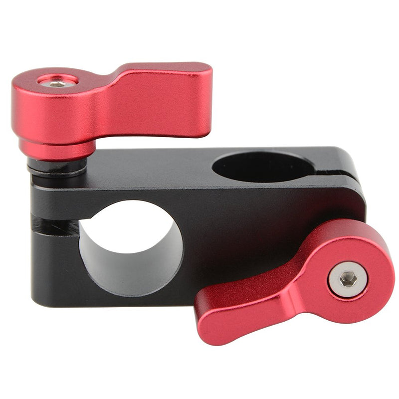 CAMVATE Right Angle Rod Clamp 15mm Rod 90 Degree Rotate for Video Camera DSLR Rig