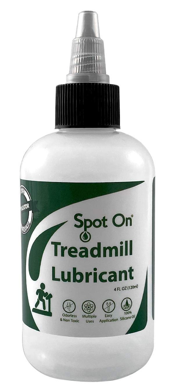 100% Silicone Treadmill Belt Lubricant - Made in The USA - with Both a Precision Twist Cap and an Application Tube for Easy, Full Belt Width Lubrication