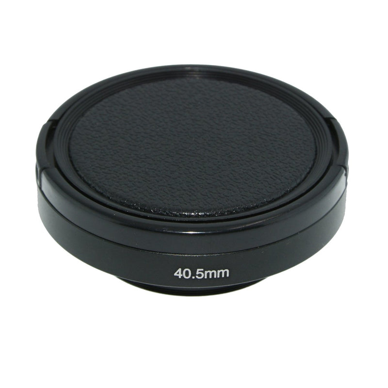 SIOTI Camera Wide Angle Metal Lens Hood with Cleaning Cloth and Lens Cap Compatible with Leica/Fuji/Nikon/Canon/Samsung Standard Thread Lens(40.5mm) 40.5mm