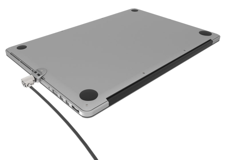 Maclocks MBPRLDGZ01 Ledge Security Lock Slot Adapter for MacBook Pro (Silver)