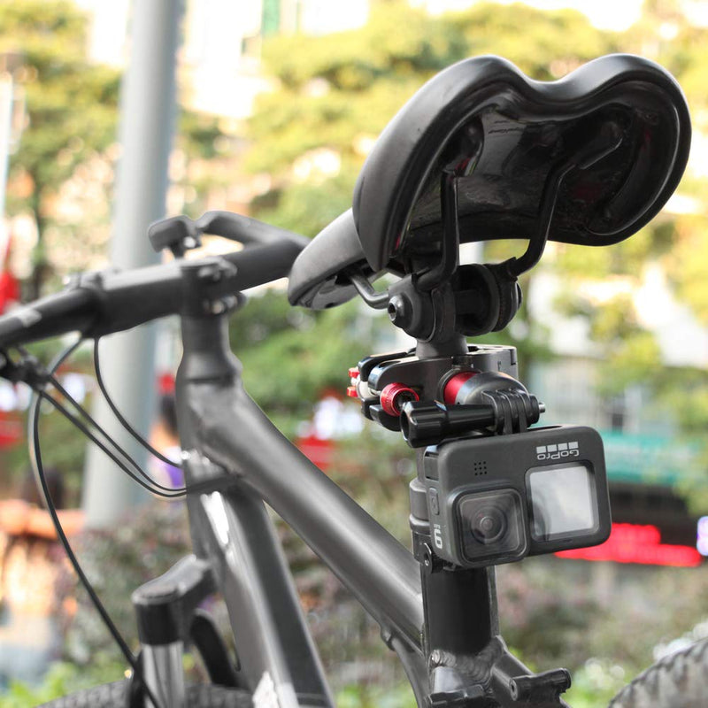 [AUSTRALIA] - Sports Camera Holder Bicycle Seat Post Clamp Holder Bike Handlebar Mount Compatible with Osmo Action Osmo Pocket Insta 360 Go pro FIMI Palm Bike seatpost clamp Camera Holder 