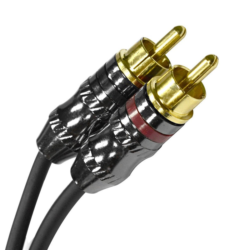 [AUSTRALIA] - Seismic Audio - SA-Y5 - 6 Inch Splitter Patch Y Cable - 1 XLR Female to 2 RCA Male 