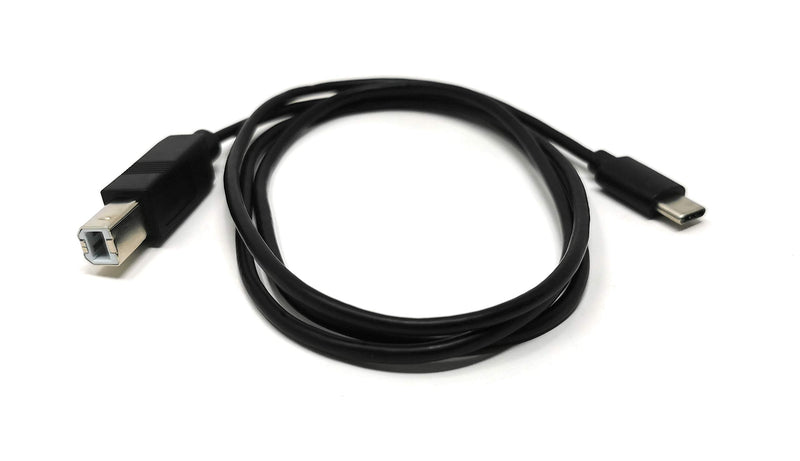 MainCore 1m USB C Cable Lead Compatible With Keyboards, DJ Decks, Midi, DJ CD Player, Mixer, Turntable, Electric Piano, Synthesizer, Computers, Serato (1m)