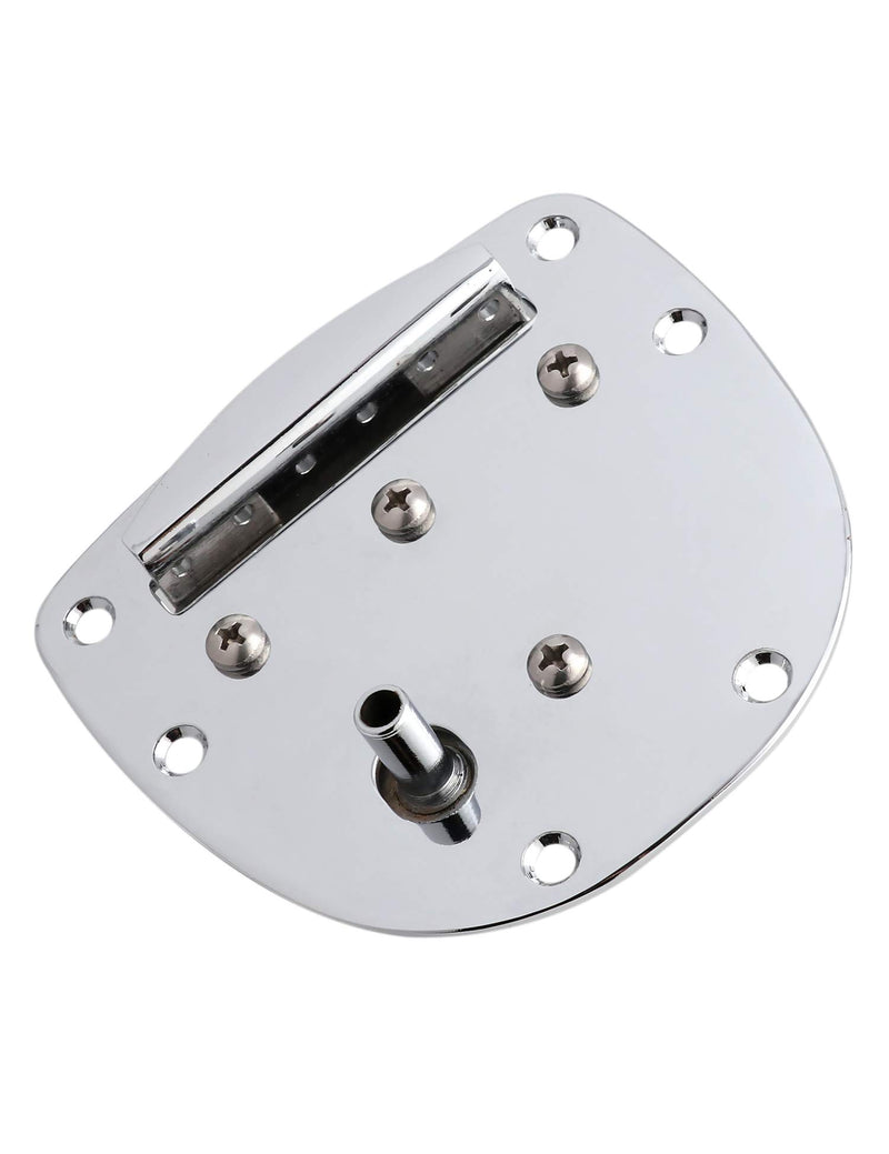 Metallor Guitar Tremolo Tailpiece Bridge Compatiable with Jazzmaster Jaguar Guitar Vibrato and Whammy Chrome. Chrome-1