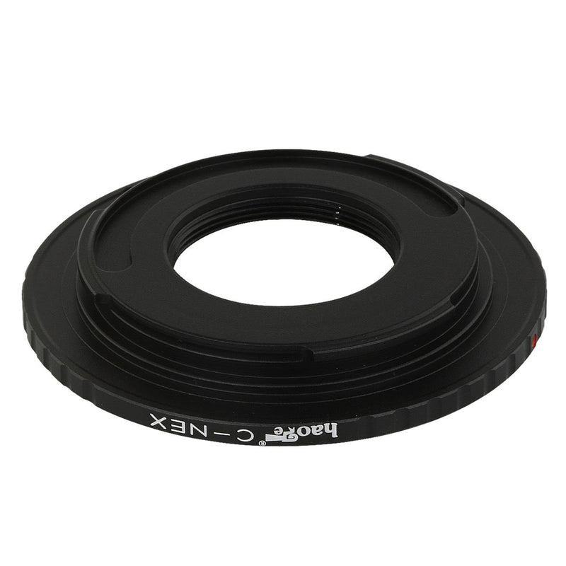 Haoge Lens Mount Adapter for C Mount CCTV TV Movie Lens to Sony E Mount NEX Camera Such as a3000 a3500 a5000 a5100 a6000 a6400 a6500 A7 A7R A7S A7II A7RII A7SII A7III A7RIII A9 VG20 VG30 VG900 FS100