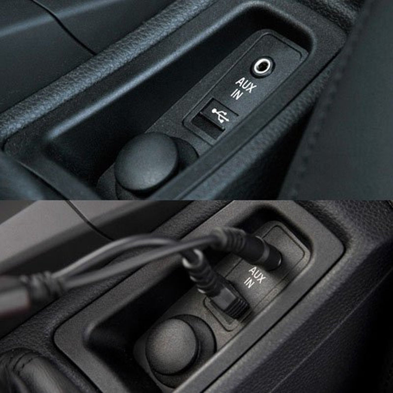 Car AUX Y Cable Compatible for,Aux Music Interface to 3.5mm Male Jack & Adapter Cord for Pod