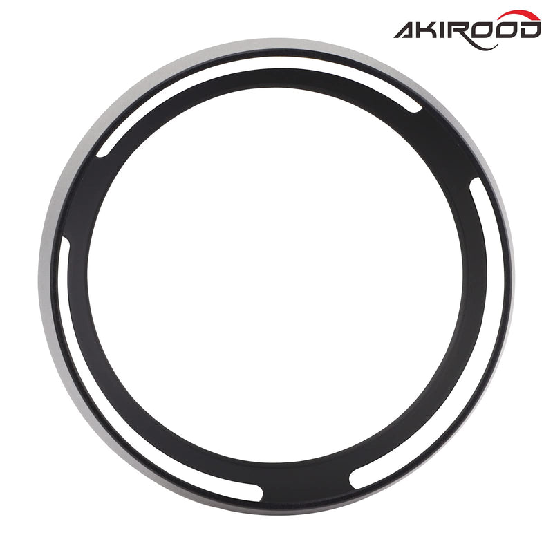 Metal Lens Hood Shade with Cap for Leica Q2 Q Q-P QP Typ 116 Typ116 Digital Camera Black