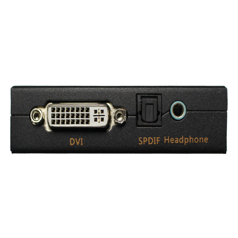 HDSUNWSTD Hdmi to Dvi+Spdif/Headphone,HDMI to DVI + Coaxial Audio Video Converter Box Adapter with US Power Adapter for PS3,Blue Ray DVD