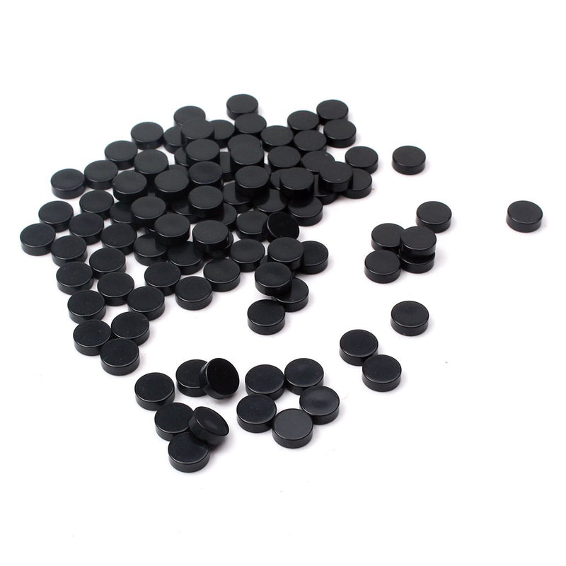 Alnicov 300Pcs Black Acrylic Dots Inlay Markers for Guitar Fingerboard Parts Diameter 6.3mm