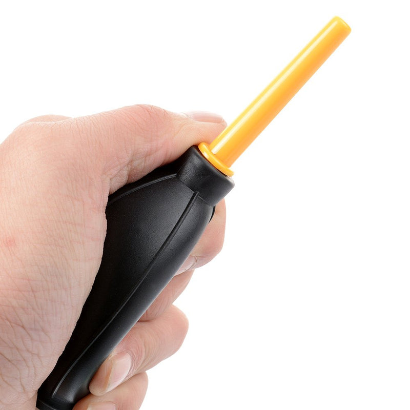 GearFend Dust Cleaner Strong Cleaning Air Blower for Camera & Camcorder, Lens, LCD Screens, etc + Microfiber Cloth